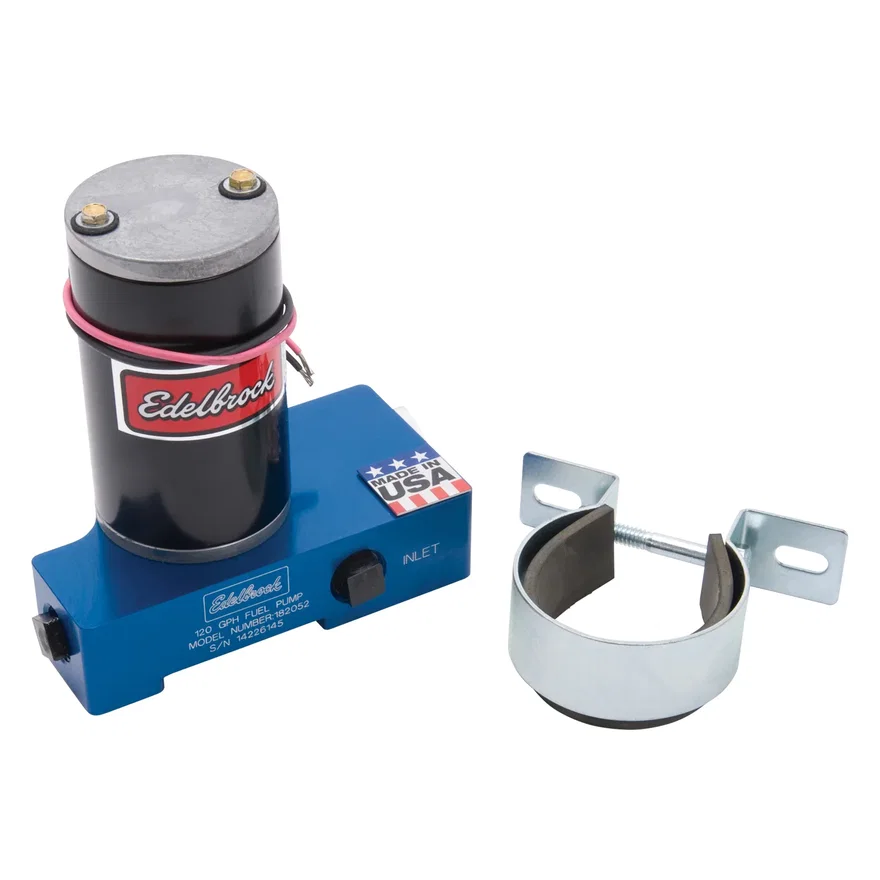 Quiet-Floâ„¢ In-Line Blue Electric Fuel Pump - 120 GPH