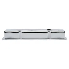 Signature Series Valve Covers, Chrome, Low Profile, Chevrolet 262-400, '59-'86 image 3