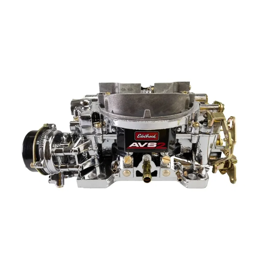 AVS2 650 CFM Carburetor #1906-CP Electric Choke, Chrome Plasma Finish