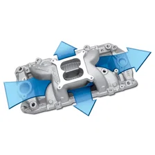 RPM Air-Gap Big Block Chevy 2-O Intake Manifold image 3