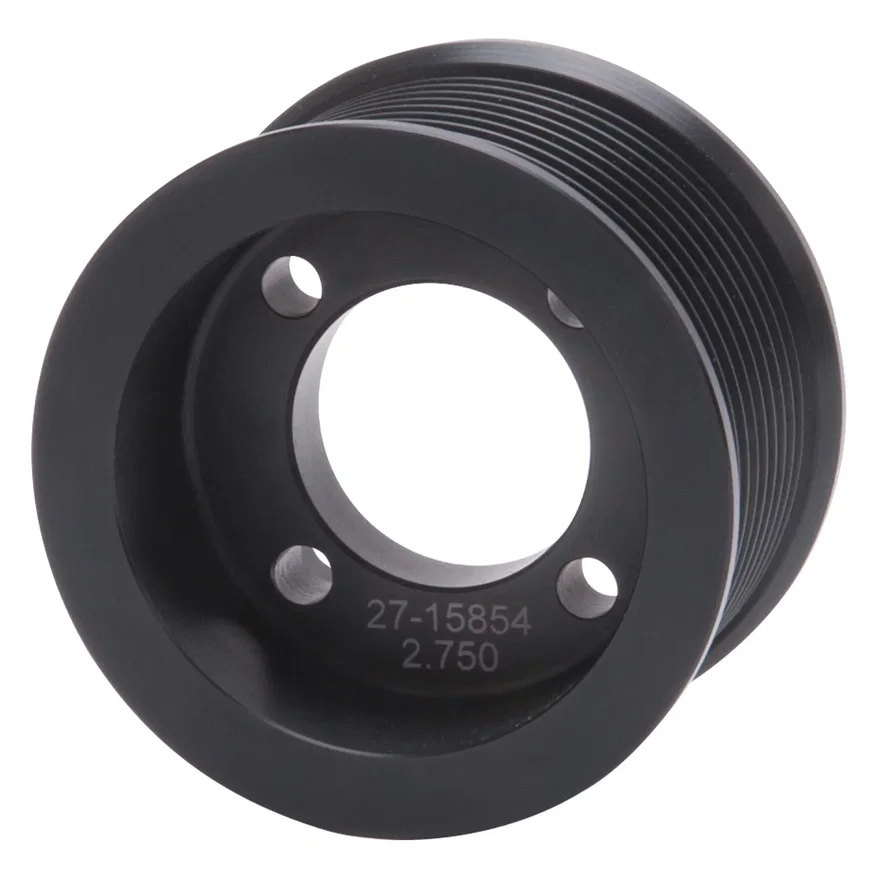2.75" 10-Rib E-Force S/C Pulley in Black Finish for Enforcer Systems