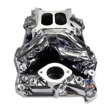 RPM Air-Gap Small Block Chrysler Intake Manifold - Chrome Plasma image 6