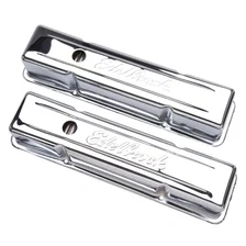 Signature Series Valve Covers, Chrome, Tall Profile, Chevrolet 262-400, '59-'86 image 3