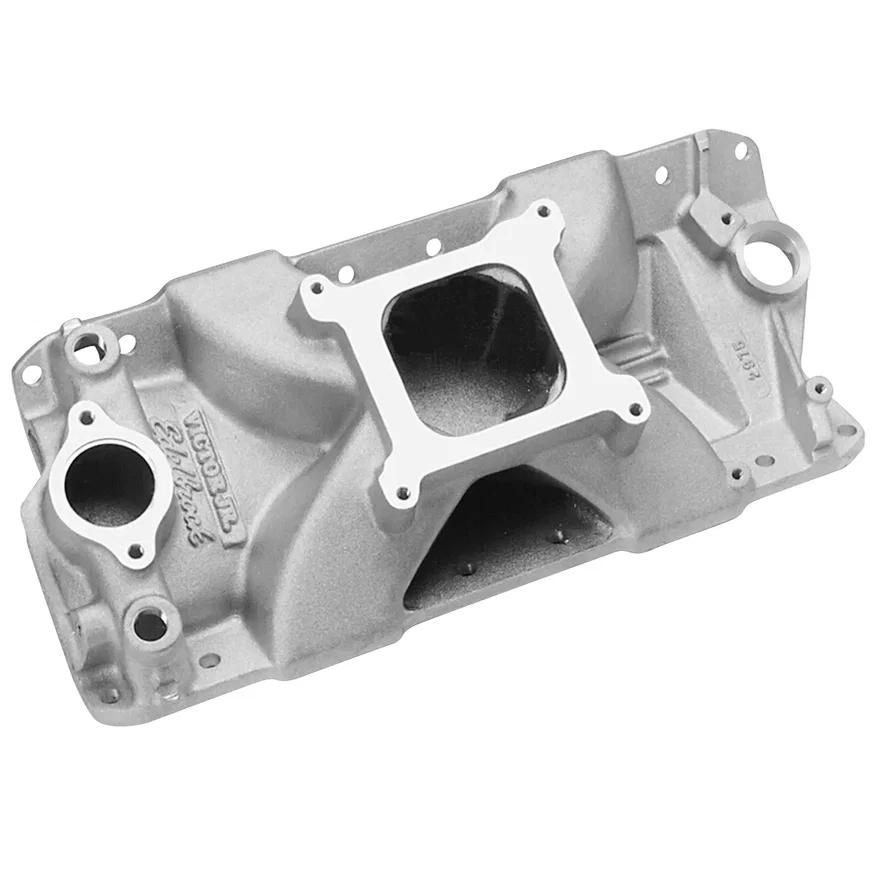 Victor Jr. 23 Degree Port Matched Intake Manifold Small-Block Chevy