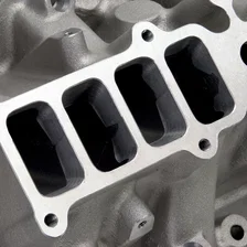 Performer RPM II Intake Manifold #7123 For 5.0L Small-Block Ford, Satin Finish image 2