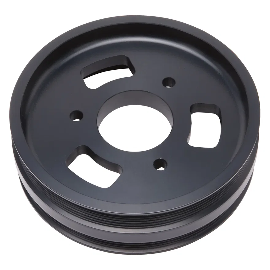 Crankshaft Drive Pulley Adapter with Truck/Gen V Camaro Belt Offset