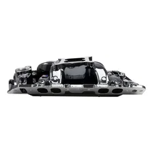 RPM Air-Gap Intake Manifold for Big-Block Chevy Oval Port, Black Plasma Finish image 2