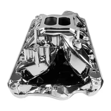 RPM Air-Gap Small Block Ford 351W Intake Manifold, Chrome Plasma Finish image 5