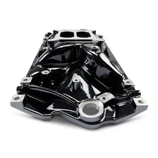 Perf EPS Manifold for Small-Block Chevy Vortec, Black Plasma Finish image 6