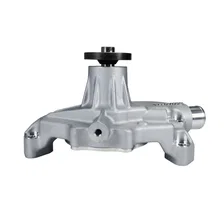 Water Pump for Small-Block 1984-91 350 c.i.d. Corvettes in Satin Finish (Short) for Chevrolet Corvette image 2