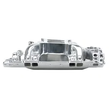 Performer RPM AIR-Gap Small Block Chevy Polished Intake Manifold image 6