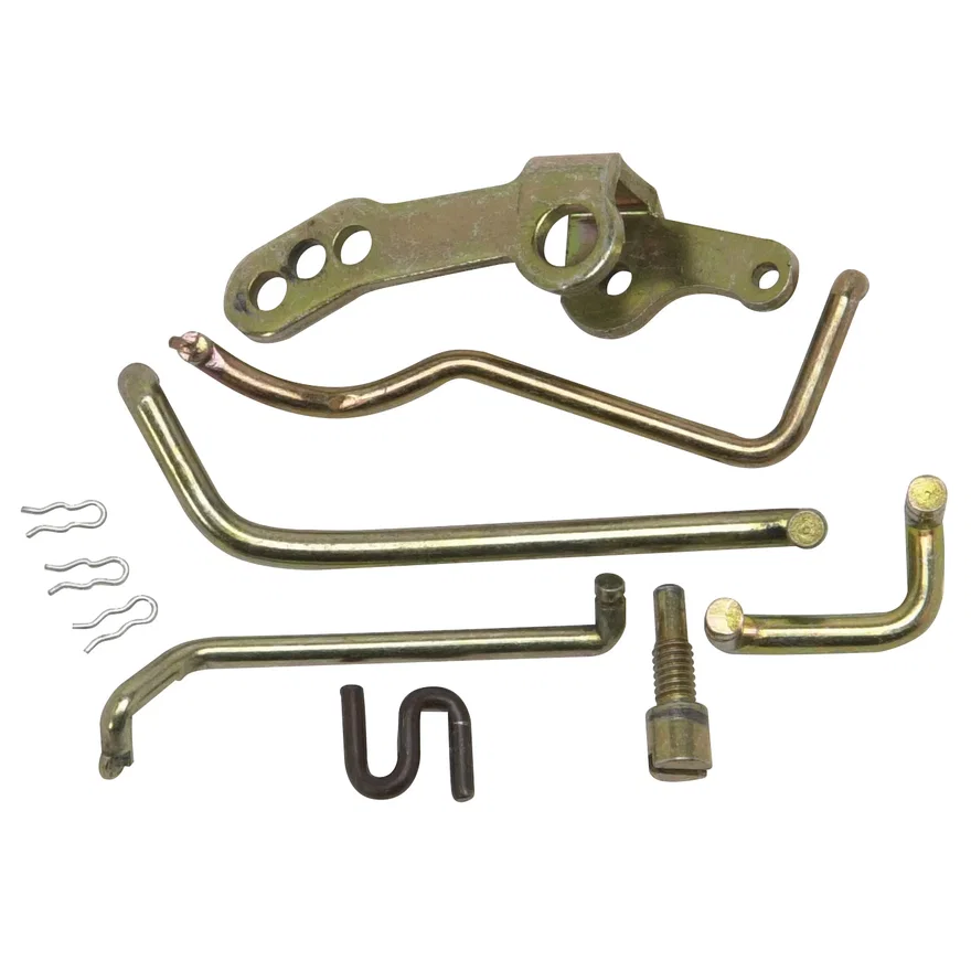 Carburetor Accelerator Linkage #1473 for AVS2 & Performer Carbs, Gold Iridited