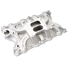 Performer 460 Intake Manifold for Ford 429/460, Non-EGR, Satin Finish image 2