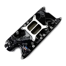 Performer Intake Manifold for Small-Block Ford, Black Plasma Finish image 2