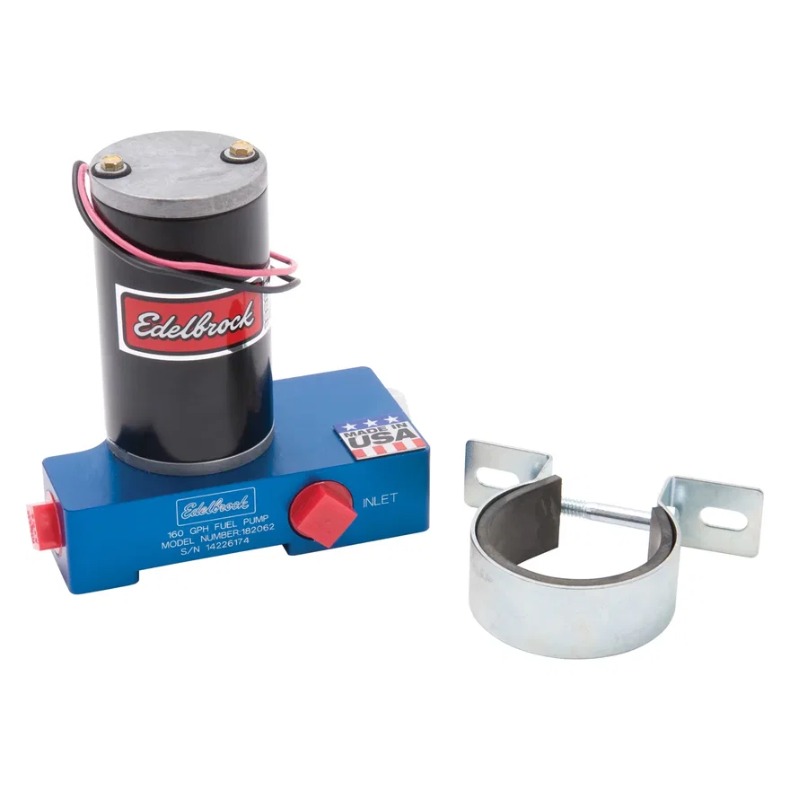 Quiet-Floâ„¢ In-Line Blue Electric Fuel Pump - 160 GPH