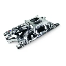 Performer RPM Ford Small Block 302 Intake Manifold, Chrome Plasma Finish image 2