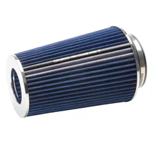 Pro-FloÂ® Universal Blue Tall Conical Air Filter with 3", 3.5", and 4" Inlet image 1