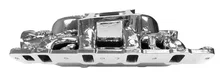 RPM Air-Gap Intake Manifold for Small-Block Ford, Chrome Plasma Finish image 4