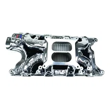 Performer RPM Ford Small Block 302 Intake Manifold, Chrome Plasma Finish image 1