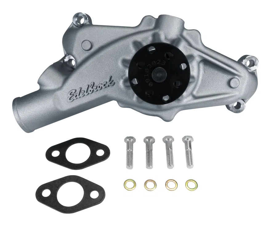 Water Pump Big-Block Chevy Short/Standard in Satin Finish