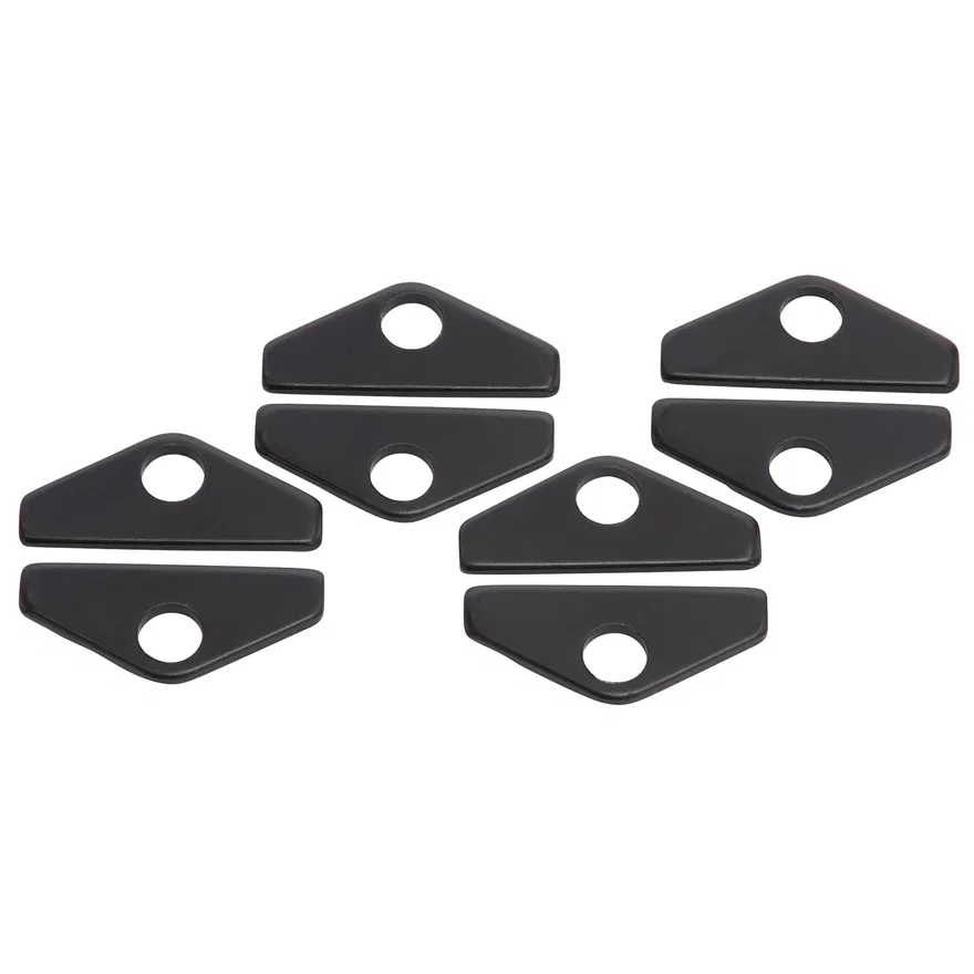 Hold-Down Tab Kits (Universal 1.5" long in Black Finish (Qty 8)