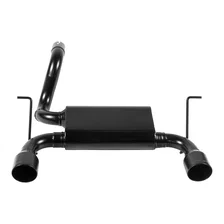 Force II Axle-Back Exhaust System for Jeep Wrangler image 2