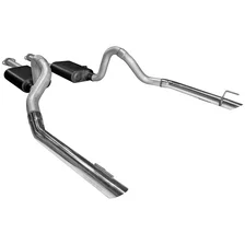 American Thunder Cat-back Exhaust System for Ford Mustang image 2