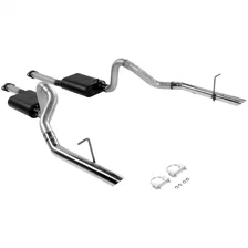 American Thunder Cat-back Exhaust System for Ford Mustang image 2