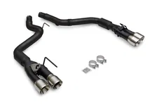 Outlaw Axle-Back Exhaust System for Ford Mustang image 1