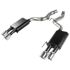 American Thunder Axle-back Exhaust System for Ford Mustang image 1