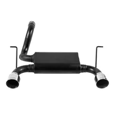 Force II Axle-Back Exhaust System for Jeep Wrangler image 2