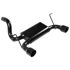 Force II Axle-Back Exhaust System for Jeep Wrangler image 3