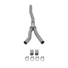 No Resonator Scavenger Y-Pipe Kit for Ford Mustang image 3
