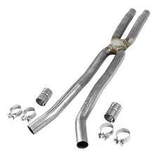 No Resonator Scavenger X-Pipe Kit for Ford Mustang image 1
