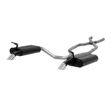 Force II Crossmember-Back Exhaust System for Chevrolet Corvette image 1