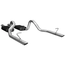 American Thunder Cat-back Exhaust System for Ford Mustang image 2