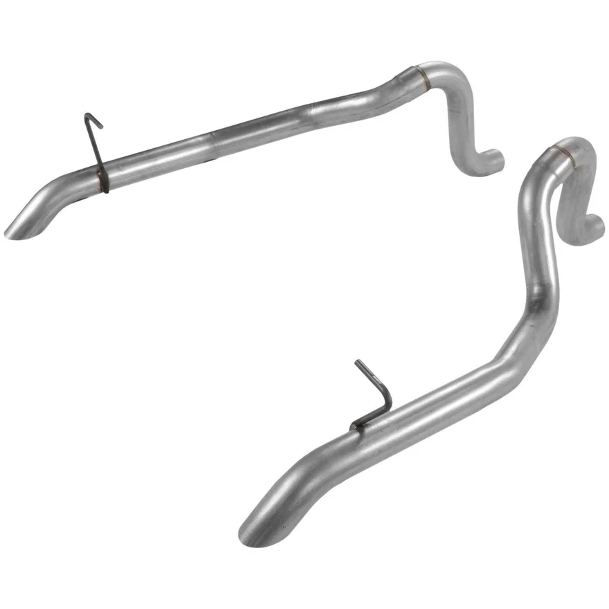 Pre-bent Tailpipes for Ford Mustang
