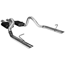 American Thunder Cat-back Exhaust System for Ford Mustang image 2