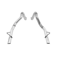 Pre-bent Tailpipes for Ford Mustang image 2