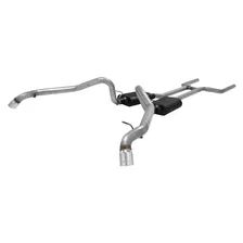 American Thunder Crossmember-Back Exhaust System for Chevrolet Chevy II image 1