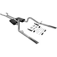American Thunder Crossmember-Back Exhaust System for Ford Fairlane image 2