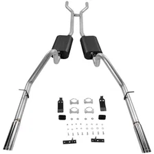 American Thunder Crossmember-Back Exhaust System for Ford Fairlane image 3