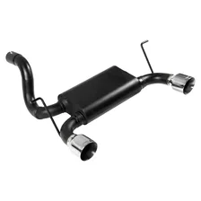 Force II Axle-Back Exhaust System for Jeep Wrangler image 3