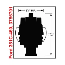 Unilite Distributor Ford 351C-460 image 6