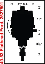 Dual Point, 49-53 Ford Flathead V-8 Engine image 11