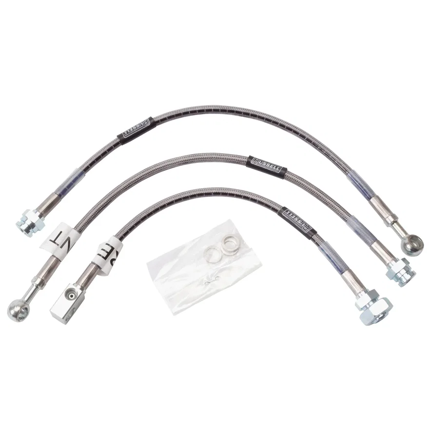 Front and Rear Brake Hose Kit