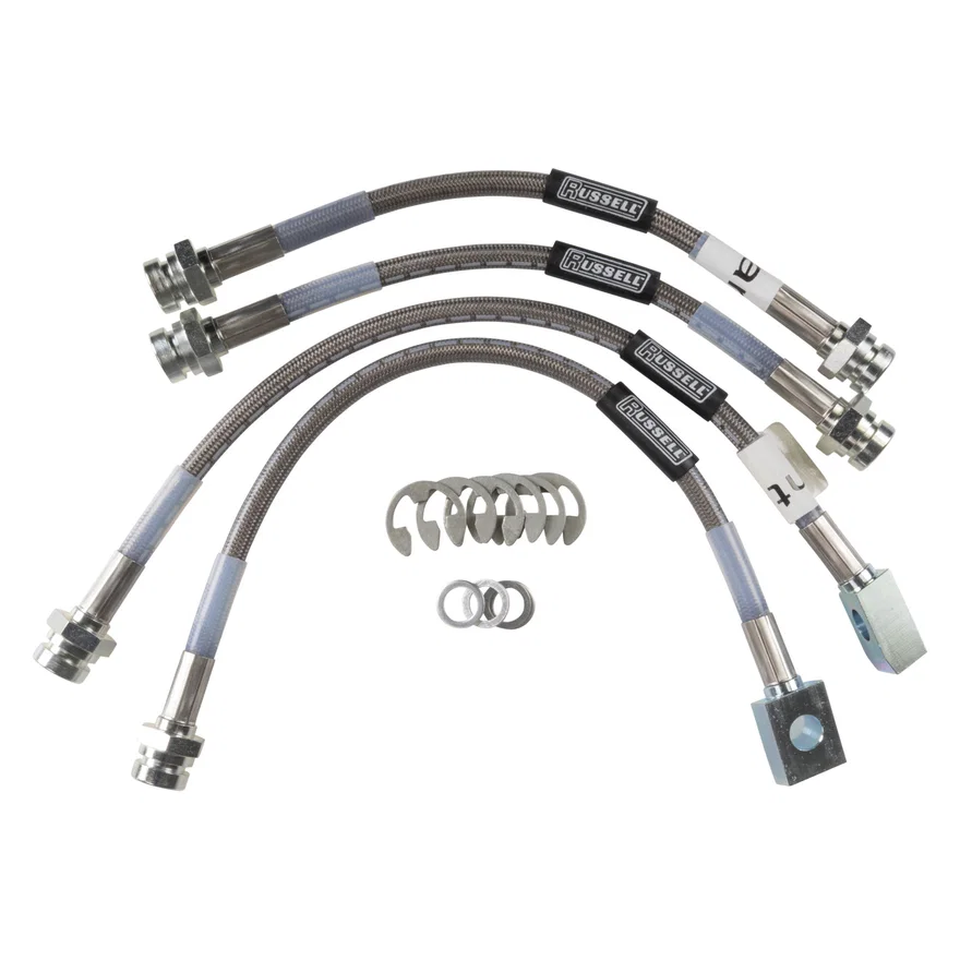 Front and Rear Brake Hose Kit