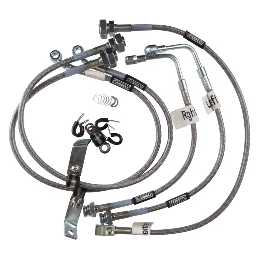 Front and Rear Brake Hose Kit