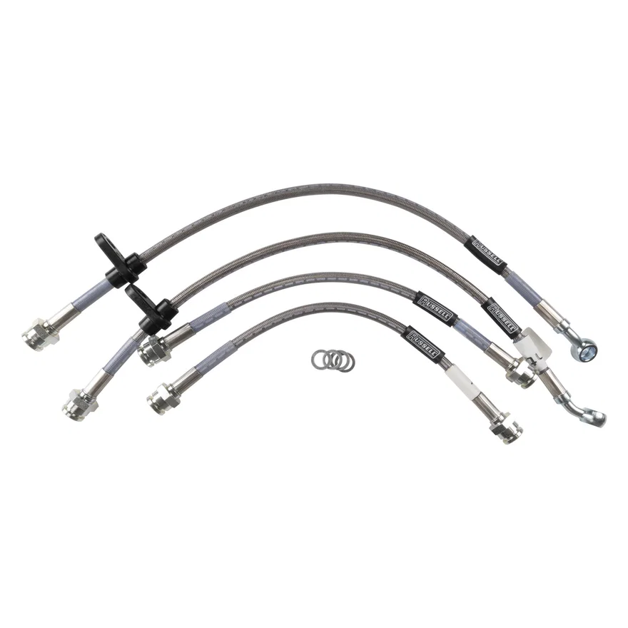 Front and Rear Brake Hose Kit for Honda Civic