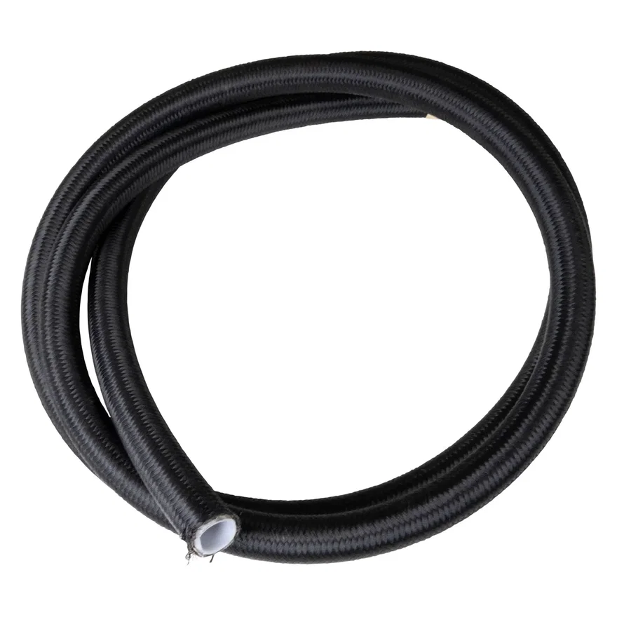 black AN -10 Pro PTFE hose 10 foot length